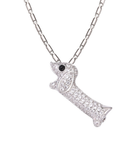 Dachshund Pendant Necklace