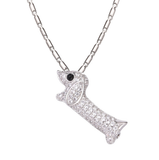 Dachshund Pendant Necklace