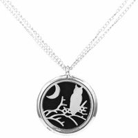Fragrance Locket Necklace - Owl or Butterfly