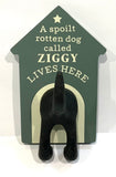 Dog Lead Hooks - For a Spoilt Rotten Dog
