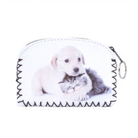 Labrador & Kitten - Arched Coin Purse