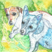 Gift Card - Frank and Roger- Created by Alison Archibald - $3.50 ea