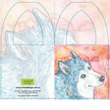 Archbold Design - Wine Bottle Gift Card - Zen - Husky Dog
