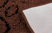 Large Brown Dirty Dog runner with backing