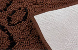 Large Brown Dirty Dog runner with backing