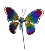 Butterfly Metal Dragon Stake 60cm in height