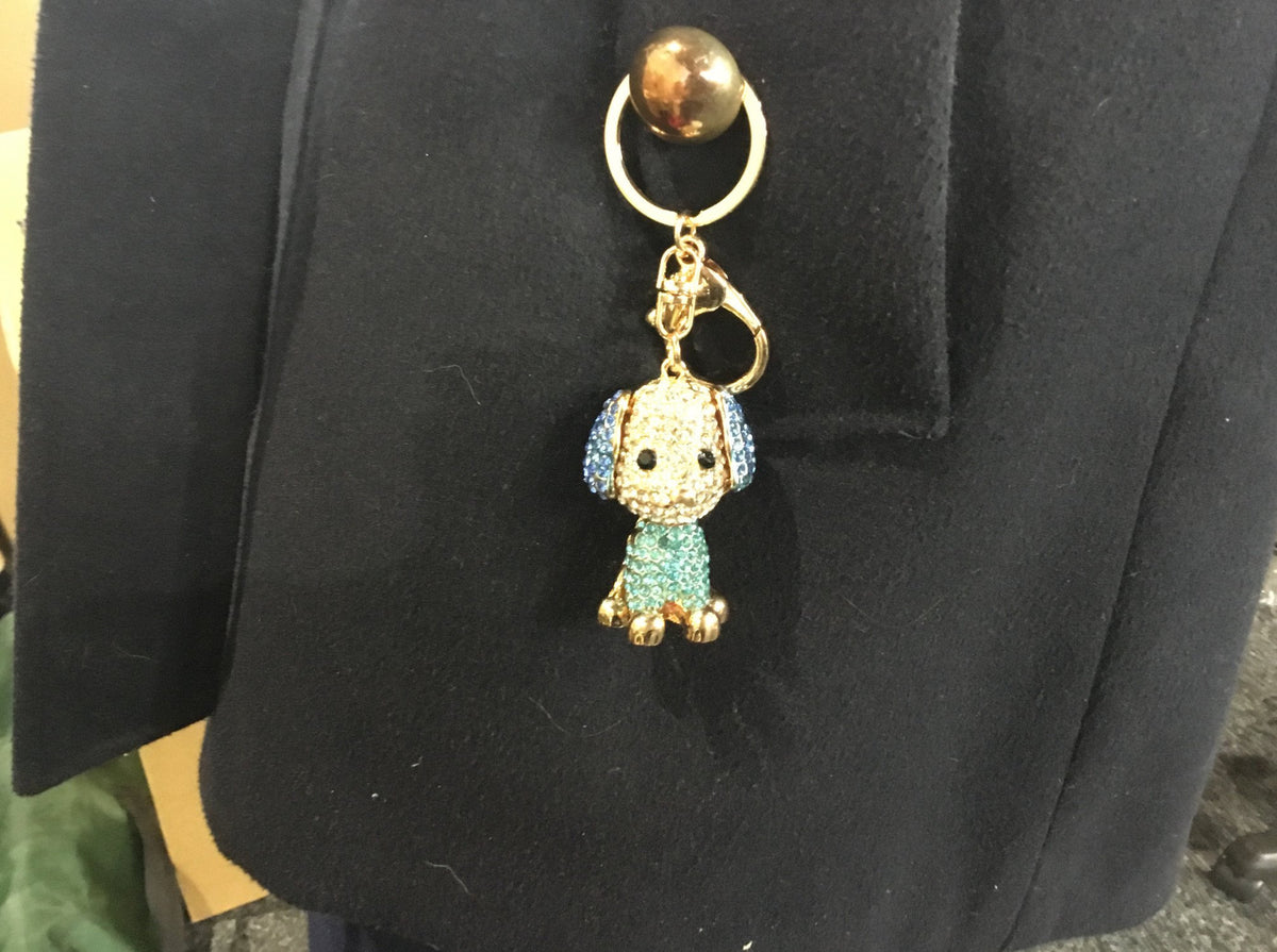 Diamanté key rings dog – Charlie & Chums