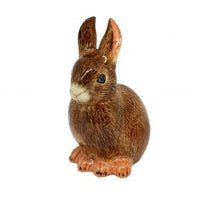 Ceramic Rabbit in Brown Sitting - made in Thailand